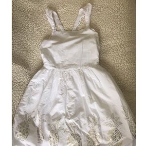 Gymboree white summer dress